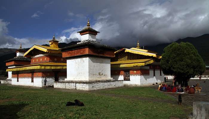  Jambay Lhakhang , a famous tourist spot near Kurjey Lhakhang