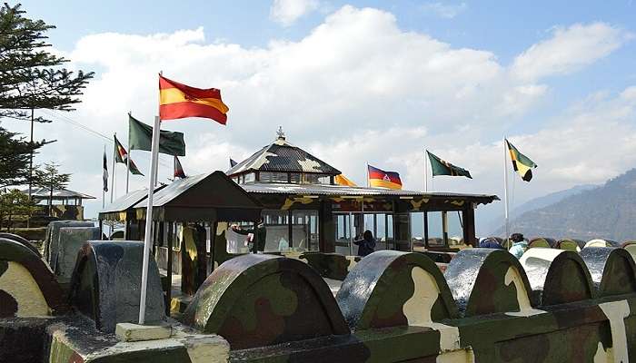 Jaswant Garh War Memorial, in honour of Rifleman Jaswant Singh Rawat, Tawang, India