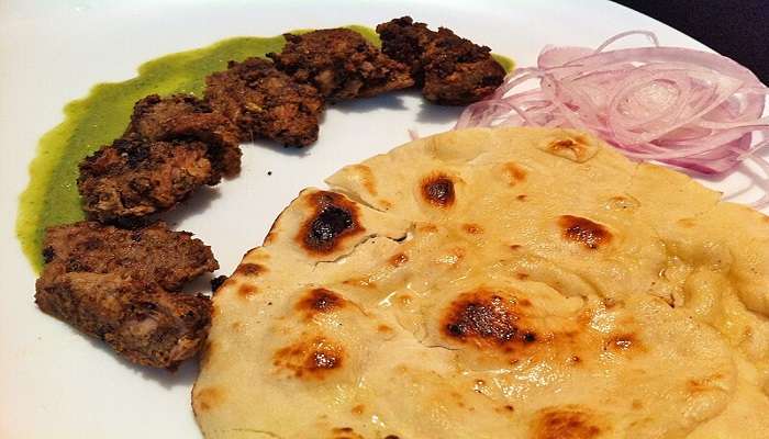 Jewel of Nizam restaurant near Charminar Hyderabad serves a unique dish of Pathar ka gosht