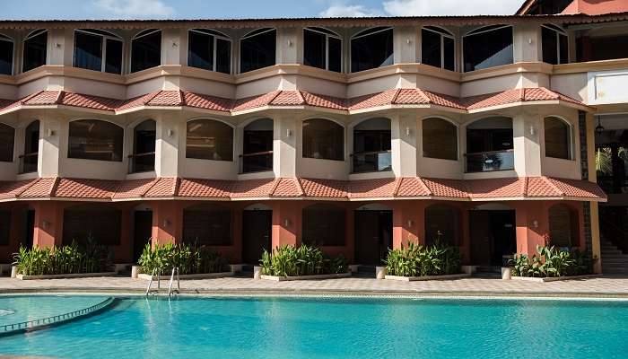A resort near colva beach offers a perfect stay