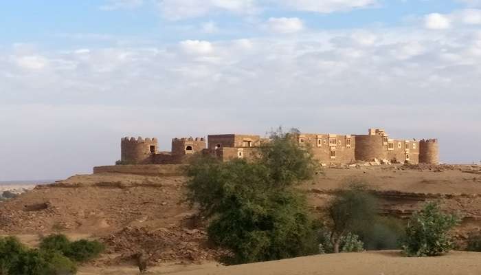 An abandoned fort at Kudhara village Jaisalmer