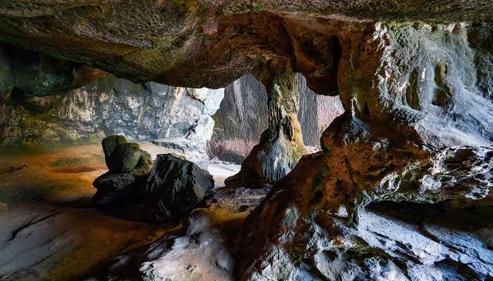  The Beautiful Rock Caves at Khao Phing Kan, Thailand