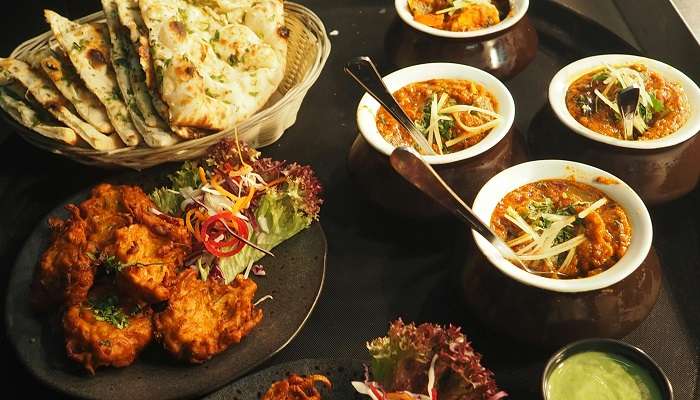  Authentic Indian cuisine at restaurants in Khammam. 