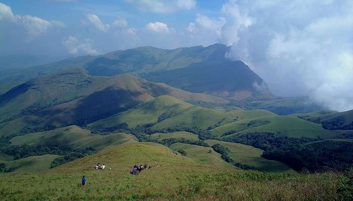 Wide Angled View of Kudremukh