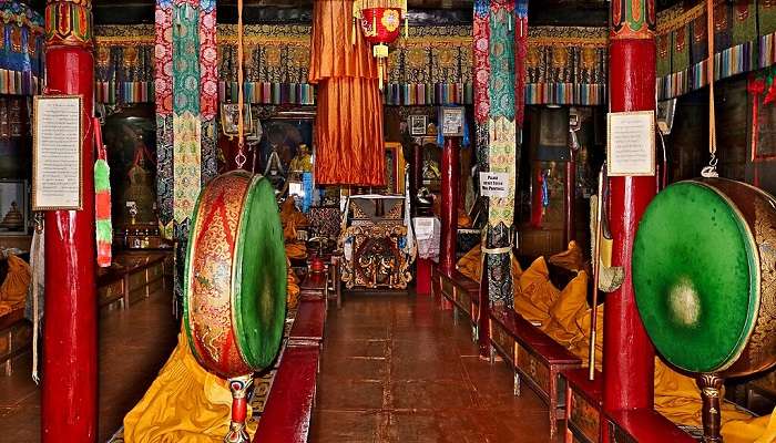 Likir Monastery is regarded as one of the most significant monasteries in Ladakh.