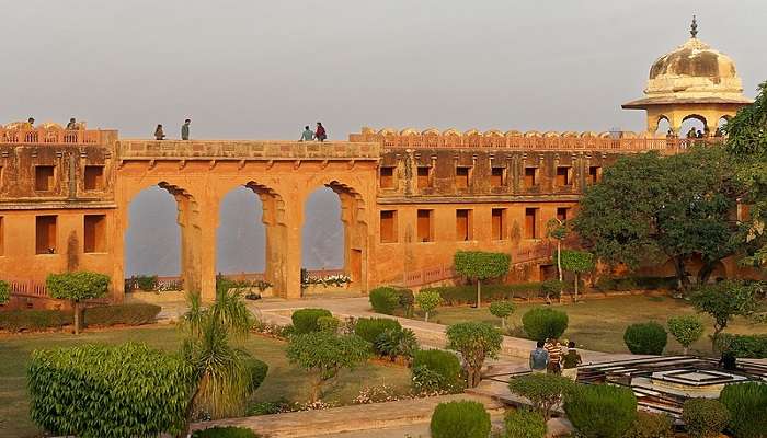 View of Jaigarh Fort from Amer Fort