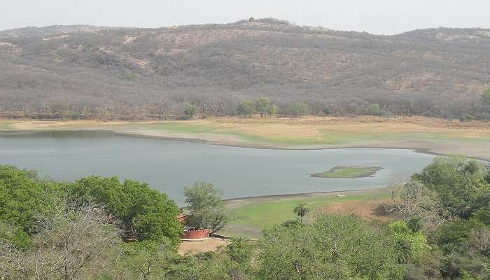 Padam Talao river view from the hill