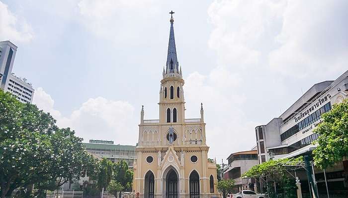 Holy Rosary Church, a historic landmark in Bangkok.