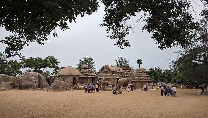 Five Rathas at Mahabalipuram