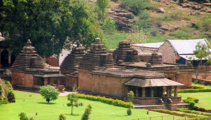 The Mallikarjuna Temple in Badami is dedicated to Lord Shiva.
