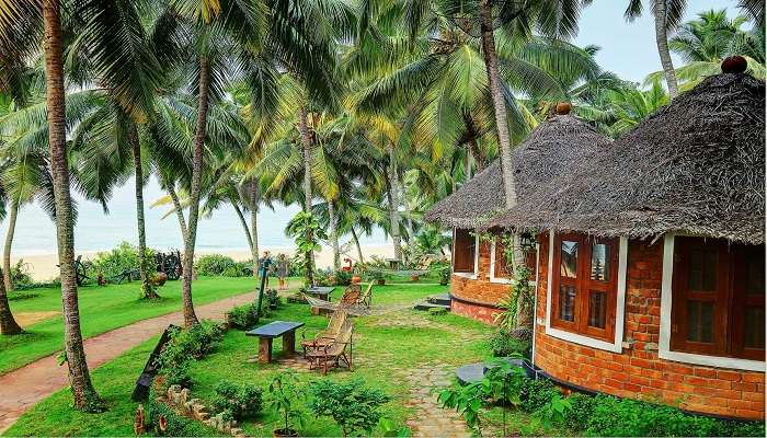 If you are seeking the perfect stay, look no further than Manaltheeram Ayurveda Beach Village