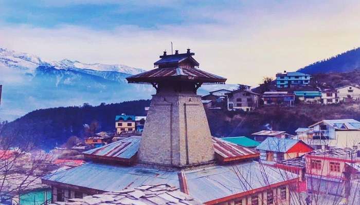 Famous Manu Temple in Manali near Jagannathi Temple