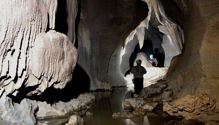 Breathtaking Mawshun(Mawmluh) Cave in Cherrapunji, Meghalaya, India