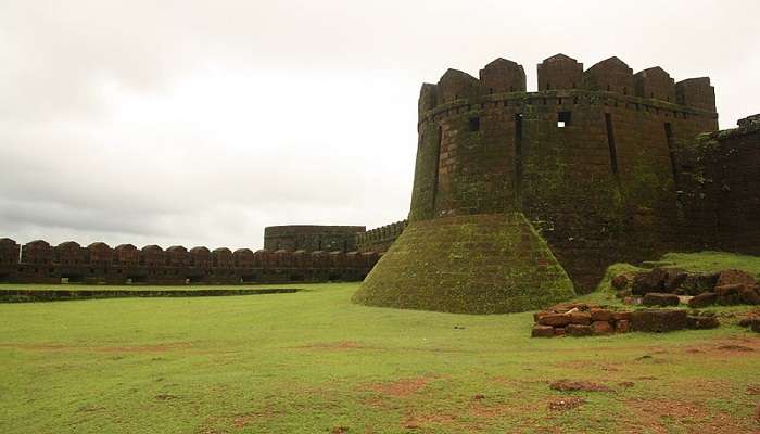 A view of the Mirjan Fort to explore on the next trip.