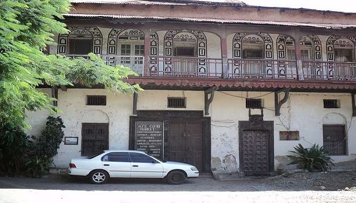 The Old town in Mombasa, Kenya