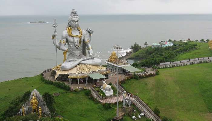 La statue de Shiva à Murudeshwar