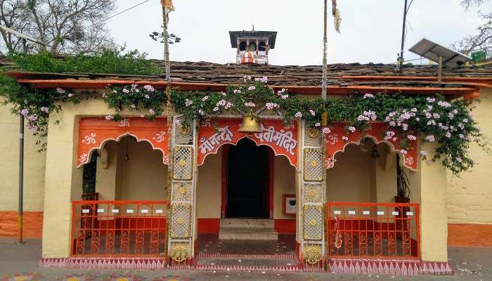 Beautiful view of the Nanda Devi Temple, a best place to visit in Almora and Ranikhet.