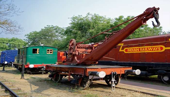 Exhibition of the toy train in Delhi Rail Museum