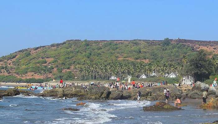 The picturesque Chapora Fort