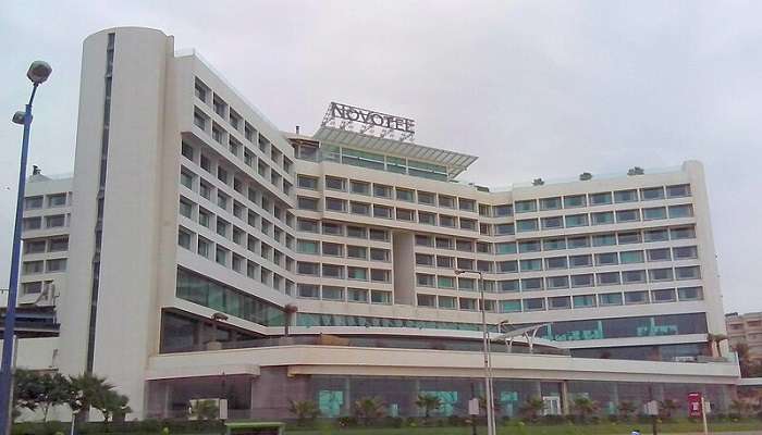Beautiful view of the super luxurious hotel, Novotel