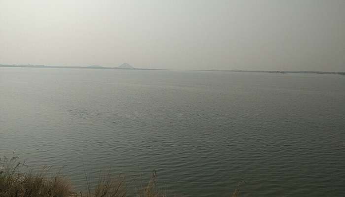 Palair Reservoir, a scenic place to visit in Khammam.
