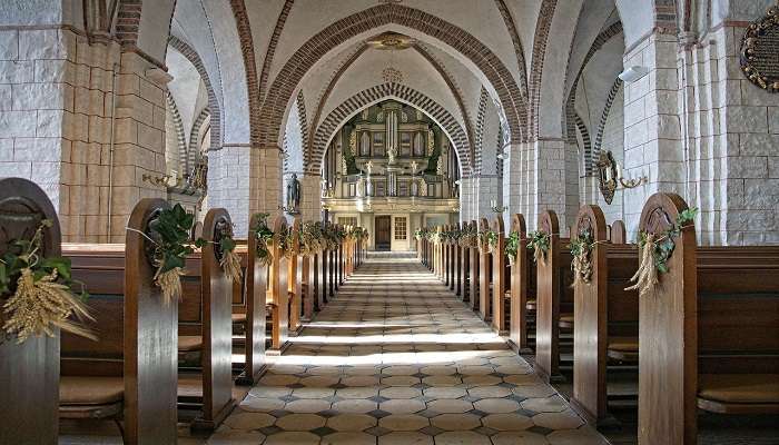 Church corridor 