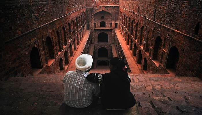 The fine detail and richness of architecture of the Agrasen ki Baoli