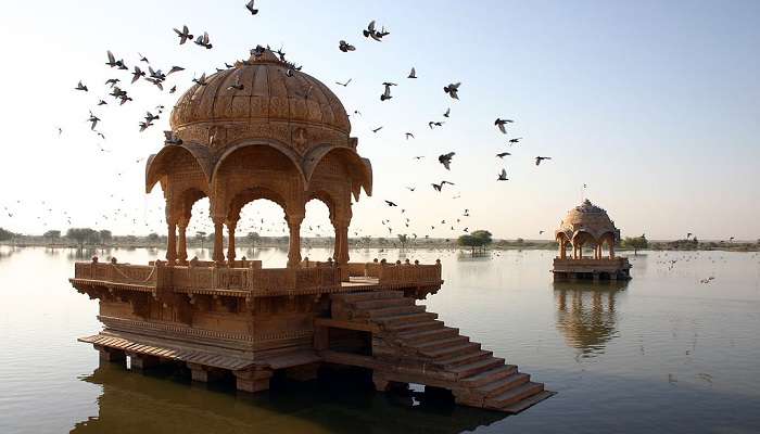 Gadisar Lake in Jaisalmer served as both a practical resource and a sanctuary for the spirit.