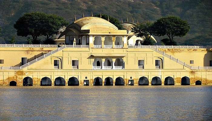 Jal Mahal Captured in a Panoramic View