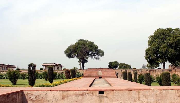 The magnificent view of the Ram Bagh