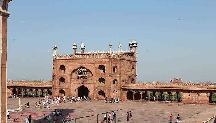 Red Fort, with its great architecture in India