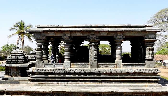 Hoysaleswara Temple is just a short drive from Somanathapura