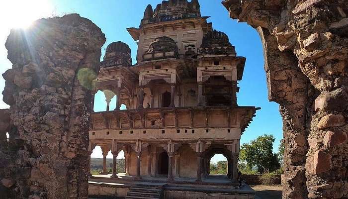 The scenic area around Sagar Fort