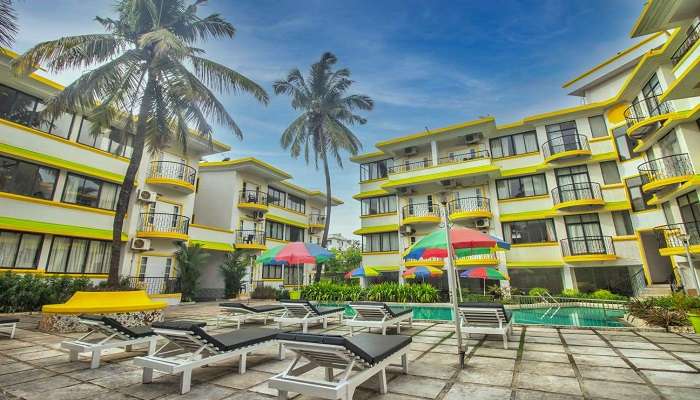 This is one of the top resorts near Calangute Beach for the ultimate staycation.