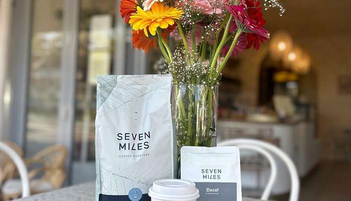 Seven Miles Coffee Roasters in Albion offers the most enjoyable coffee experience