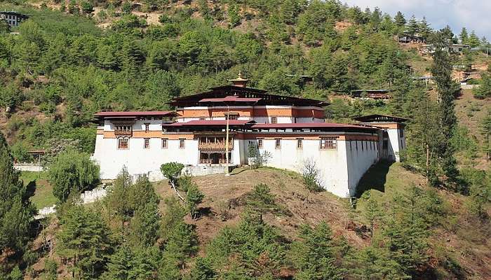 Simtokha Dzong stunning view