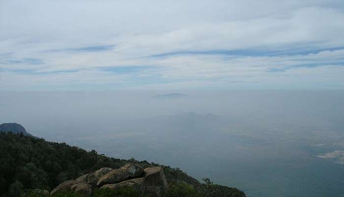 witness the stunning view at lady’s seat yercaud
