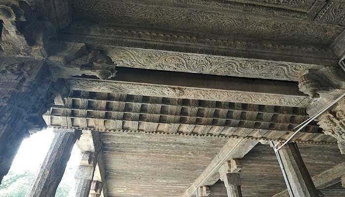 Internal architecture of Sri Varaha Swamy Temple. 