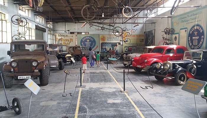 The view of Sudha Car Museum