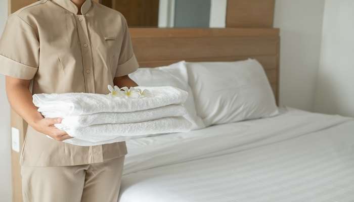 Enjoy the lavish stay in the comfortable rooms.