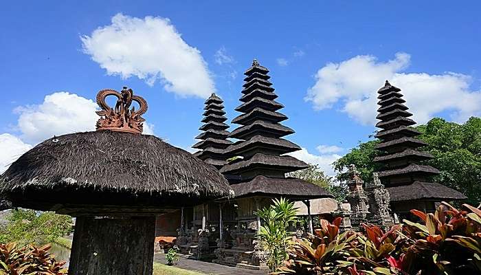 The traditional architectural design and tranquil environment show the history of Taman Ayun Temple.