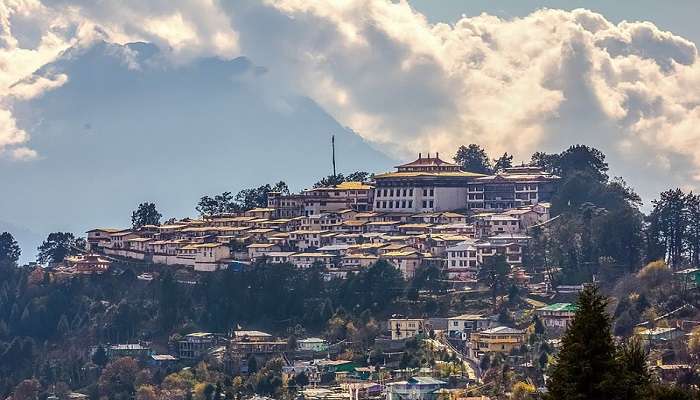 The majestic Tawang Monastery is one of the best places to visit near Tawang War Memorial