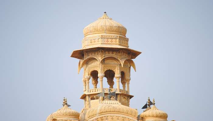 A very old tower at Kuldhara village Jaisalmer