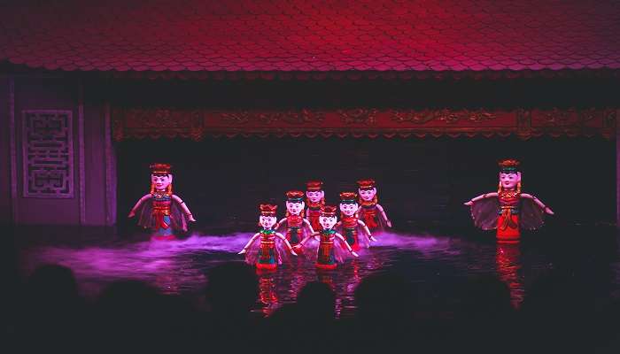 The Thang Long Water Puppet Theatre is among the best places to visit in Hanoi's Old Quarter.