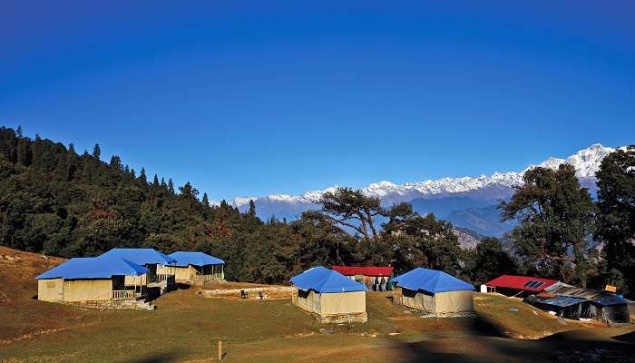 Meadows Chopta Camp Stay is one of the best hotels in Tungnath