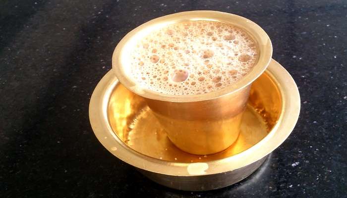 Exceptional filter coffee is served at The Ossoor, Sakleshpur