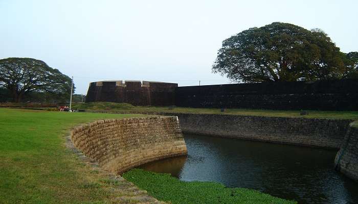The beautiful view of Tippu's Fort, from the northern wall