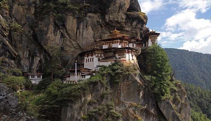 Paro Taktsang near Zangtopelri in Thimphu