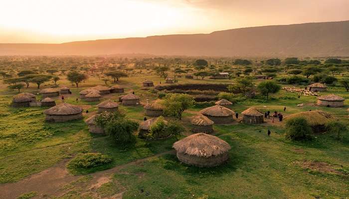 The beautiful Maasai village near Maasai market nairobi.