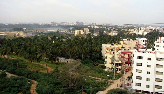 View from Keerthi Gardenia Top at Varthur in Bengaluru